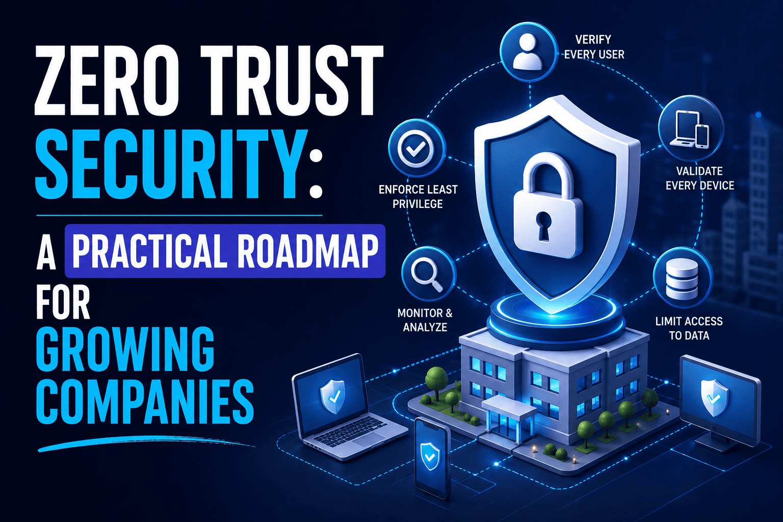 Zero Trust Security: A Practical Roadmap for Growing Companies